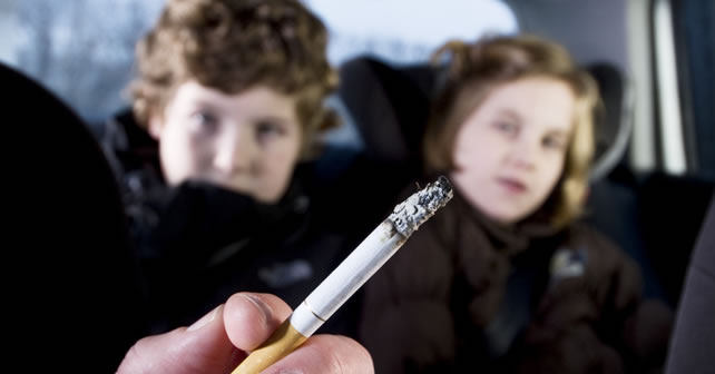 Smoking Prohibited with Minors in Vehicles