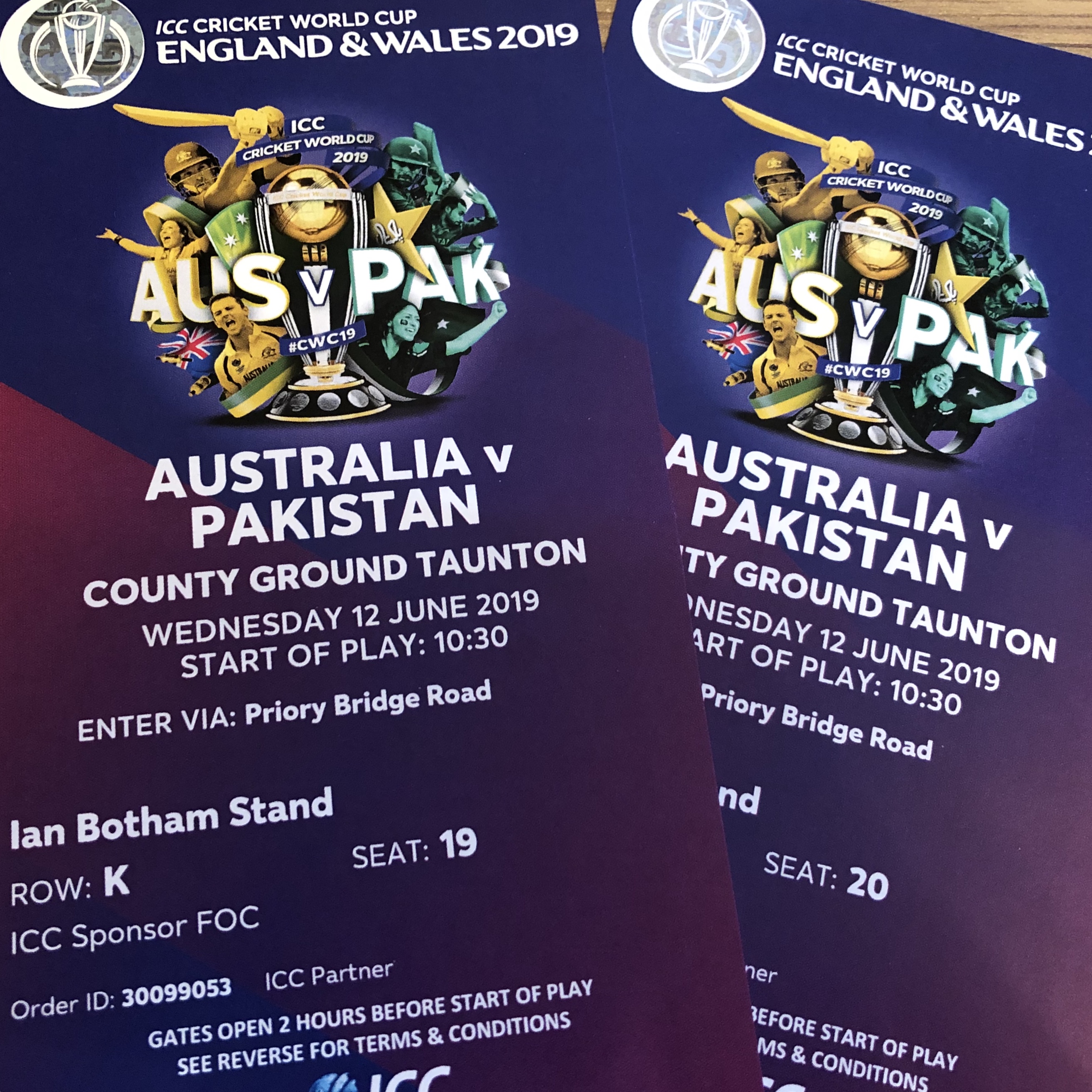 Competition: Win ICC Cricket World Cup Tickets – 97.3 Apple FM
